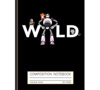 STEM Composition Notebook: Retro Robotic Art - Science and Math Inspired Journal