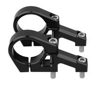 Stem Direct Mount Bike Clamp, 2-Piece Lightweight Aluminum Alloy Stem, Heavy-Duty Riding Gear Attachment for Beginners, Enthusiasts, Adults, Mountain, Road, Cycling Use
