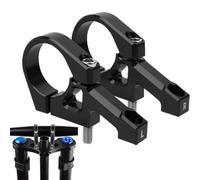 STEM DIRECT MOUNT MOUNT BIKE CLAMP - Soporte de aleación de aluminio ligero de 2 piezas, ajuste y control de precisión, componente de bicicleta de montaña, equipo de conducción de alto rendimiento