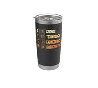 STEM Educación Ciencia Tecnología Ingeniería Profesor de matemáticas Vaso térmico de acero inoxidable de doble pared