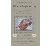 STEM - Engineering Travel Edition Word Search: 50+ LARGE PRINT Puzzles - Book 3 - Focused on Design, Structures, and Problem-Solving - 5" x 8" - For ... (STEM Travel Edition Word Search Puzzle Book)