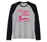 Stem Girl Women in Science Sassy Scientist Smart es Sexy Camiseta Manga Raglan