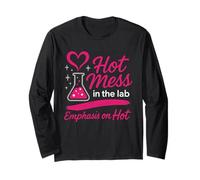 Stem Girl Women in Science Sassy Scientist Smart es Sexy Manga Larga
