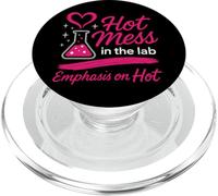 Stem Girl Women in Science Sassy Scientist Smart es Sexy PopSockets PopGrip para MagSafe