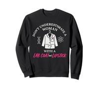 Stem Girl Women in Science Sassy Scientist Smart es Sexy Sudadera