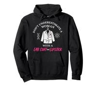 Stem Girl Women in Science Sassy Scientist Smart es Sexy Sudadera con Capucha