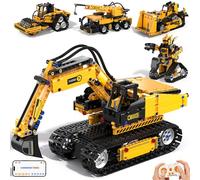 STEM - Kit de robot con control remoto para niños de 8 a 14 años, juguete robot de codificación técnica, 535 piezas, ciencia de la construcción, kit de aprendizaje, regalos