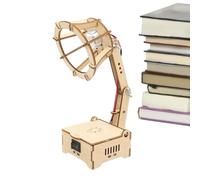 STEM Lámpara de escritorio Kit de manualidades - Profesional Ultimate Education Lampbuilding Building Set System, Decoración de madera Aprendizaje Actividad de aprendizaje | Juegos STEM Niños