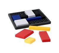 Stem Puzzle Toys, Juego de de Inteligencia, jueg de Bloques lógicos con 4 Niveles de dificultad, Juego Educativo, Actividad para niños con jueg fácil, Suministros de Aprendizaje para ni