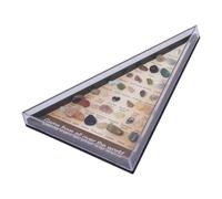 Stem Rock and Mineral Set - Rock Collection for Kids, 36pcs Gem Surtment | Caso de Descubrimiento de, Caja de educación científica, Piedras de muestras de Aprendizaje con guía para la explorac