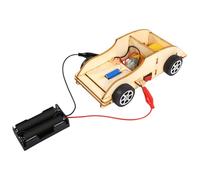 STEM Toy - Juego de coche de madera para experimentos científicos, proyecto de construcción de madera, materiales de invención de educación temprana, regalo
