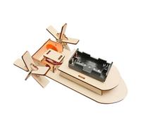 STEM Toys - Conjunto educativo preescolar de madera | Kit de construcción de ciencias interactivas | Recursos de aprendizaje de jardín de infantes en el hogar, herramientas de aprendizaje de jardín de