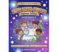 STEM Word Search: Explorer edition for kids ages 8-12