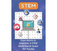 STEM Word Search Puzzle Book: Word Searches with Easy to Read Print about Science, Technology, and Engineering | 6x9 inches, 110 pages | 50+ Puzzles... Gift for Vacations, Holidays, and Good Times