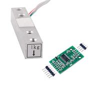 Stemedu Célula de carga 1 kg AD amplificador HX711 Breakout Board portátil escala de cocina peso sensor módulo de peso para Arduino frambuesa Pi