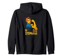 Steminist Rosie The Riveter Retro Feminista Sudadera con Capucha