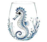 Stemless Marine Animal Glass For Home Parties And Beach House