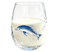 Stemless Marine Animal Glass For Home Parties And Beach House