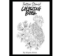 Stencil Collection: A Coloring Book by a Tattoo Artist