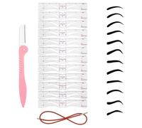 Stencil Para Cejas,Accesorios De Maquillaje Para Moldear | Kit Reutilizable De Plantillas Moldeadoras Para Cejas,Para Maquillaje Facial Viajes Salón Uso Diario Citas Mujeres Chicas Hijas Regalo Prácti