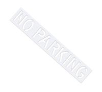 Stencil Para Marcar Estacionamiento Prohibido En Pasillo,Reutilizable Lavable Todas Las Temporadas | Plantilla para Pintura Spray de Aparcamiento Prohibido | Para Asfalto Revestimiento Trasero Patio