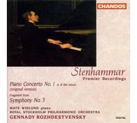 Stenhammar: Piano Concerto No. 1; Symphony No. 3 (1992-06-01)