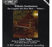 Stenhammar : The Complete Solo Piano Music, Vol. 1