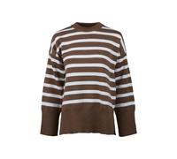 Stenströms Crystal Knit Jumper Light Brown Stripe Talla: M | Sudaderas con Capucha Outlet | Mujer | Marrón