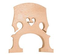 Stentor - Puente de contrabajo doble, sin equipo, corazón bajo, tamaño completo