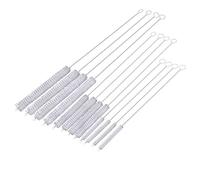 Steowsey 12 Piezas Cepillo de Limpieza para Pajitas para Beber - Limpiador de Pajitas (12 Pulgadas, 10 Pulgadas, 8 Pulgadas) - Cepillo de Limpieza Flexible para Pajitas de Varios Tamaños