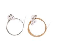 Steowsey 16 Piezas/Juego Conjunto de Cuerdas de Arpa de Lira para Arpa de Lira de 16 Cuerdas Cuerdas Necesarias Accesorios