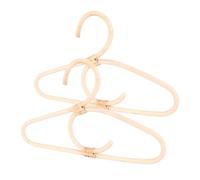 Steowsey 2 Piezas Perchero de RatáN Estilo NóRdico NiñOs Organizador de Ropa Estante NiñOs Percha DecoracióN de HabitacióN para NiñOs Perchas para Ropa