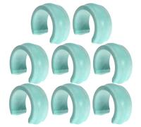 Steowsey 8 mangueras universales para piscina, se adapta a la mayoría de limpiadores de piscina, peso de manguera de limpieza de piscina, color verde