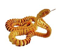 Steowsey Cobra impresa en 3D, cobra articulada impresa en 3D, juguetes flexibles de cobra fáciles de instalar D