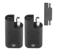 Steowsey Conector de cortocircuito SAE, adaptador de polaridad inversa SAE, probador de cable de alimentación SAE, detector de panel solar + indicador LED, 1 juego