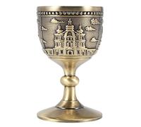 Steowsey Copa De Vino De Metal Clásico Pequeña Copa Hecha A Mano Copa De Vino De Cobre del Hogar De Talla