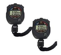 Steowsey Cronómetro deportivo digital electrónico multifuncional, cronómetro de entrenamiento de juego para entrenadores deportivos y árbitros, fácil de instalar, fácil de usar