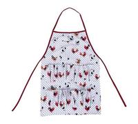 Steowsey Delantal de recogida de Pascua para mujer, con bolsillo profundo, poliéster, 1 unidad