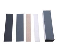 Steowsey Guitar Fret Leveling Files Bass Guitar Leveler Fret Beam Luthier Supply Kit de herramientas para guitarra con 4 papeles de grano 150 mm