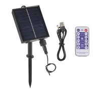 Steowsey Kit de caja de control de panel solar de 1200 mAh, panel de batería de litio para tira de luces LED de 3,7 V y 24 V, carga CC