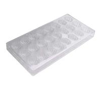 Steowsey Molde Duro del Chocolate De La Forma De Shell 3D Mar Shell Policarbonato Hielo Jalea Caramelo Molde