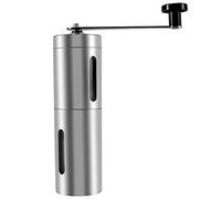 Steowsey Molinillo de Café Manual con Ajuste Ajustable - de Fresa CóNica y Acero Inoxidable Cepillado - Café con Fresa para, Espresso, Prensa Francesa, Cerveza Turca