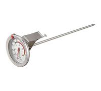 Steowsey PráCtico TermóMetro Pavo para FreíR Carne 8 Pulgadas Sonda Esfera 2 Pulgadas Acero Inoxidable para Barbacoa Parrilla Olla SartéN Hervidor 50 ℉ -550 ℉(1 Pieza) Filtro Cartucho VacíO