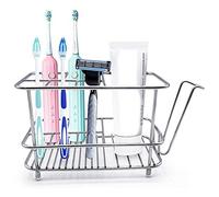 Steowsey Soporte para Cepillo de Dientes para Pared o Mostrador del BañO, Alfombrilla Antideslizante Organizador de Cepillo de Dientes Sin Taladros para Cepillo de Dientes ElectróNico