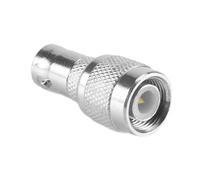 Steowsey TNC Enchufe Macho a BNC Conector Jack Hembra M/F Conector Coaxial Cable Adaptador