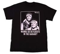 Step Brothers Movie Wanna Go Do Karate in The Garage_ Will Farrell New T-Shirt Black 3XL