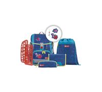 Step by Step 2in1 Plus Juego de mochilas escolares 6 piezas azul