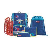 Step by Step 6-part Satchel Set Limited Edition 2in1 Plus Reflect Nailon 19 Litro 37,5 x 28 x 20 cm (H/B/T) Infantil Carteras escolares (SBS2in1PlusRF)