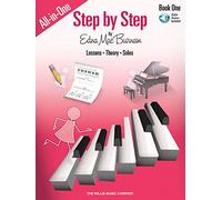 Step by step all-in-one edition book 1 piano +enregistrements online: Lessons - Theory - Solos (Step by Step Piano Course)