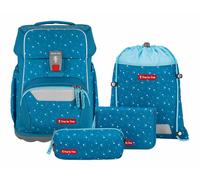 Step by Step Basis Schulranzen-Set 4-teilig Blue Hearts